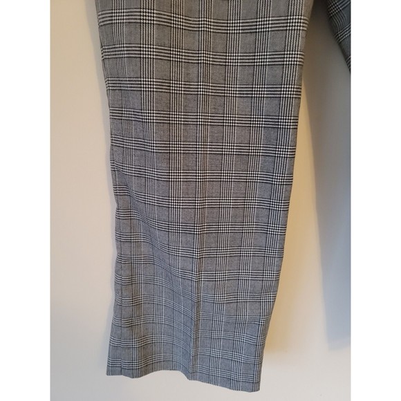 Lands End Womens Plaid Trouser Leg Pants Fit 2 Size 10P - Picture 2 of 9